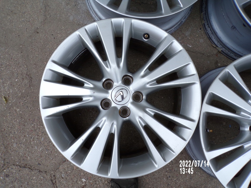 llantas 19 lexus rx nx 7,5jx19 et35 5x114,3 original