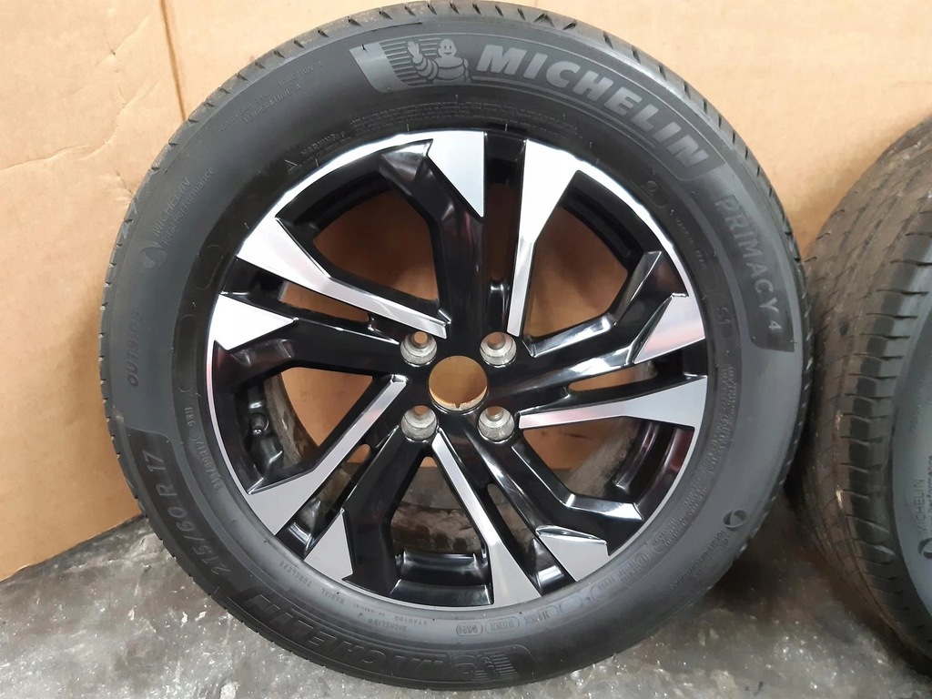 peugeot 2008 ii ruedas llantas de aluminio  215/60 r17 4