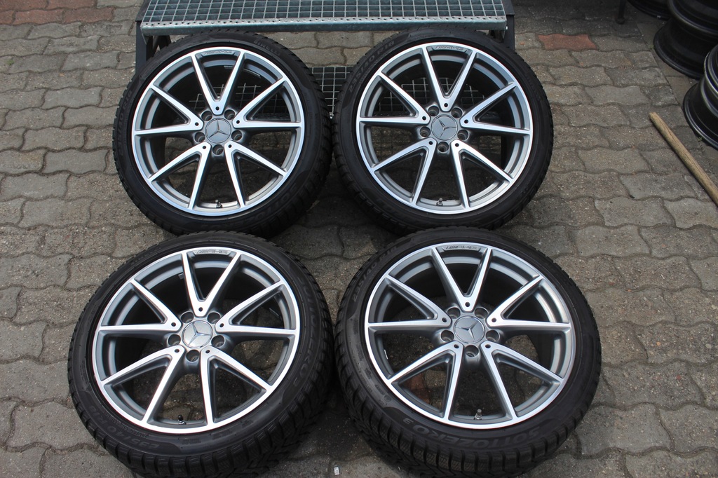 oryg mercedes a-clase amg 18 pulgadas 5x112 et48 tpms