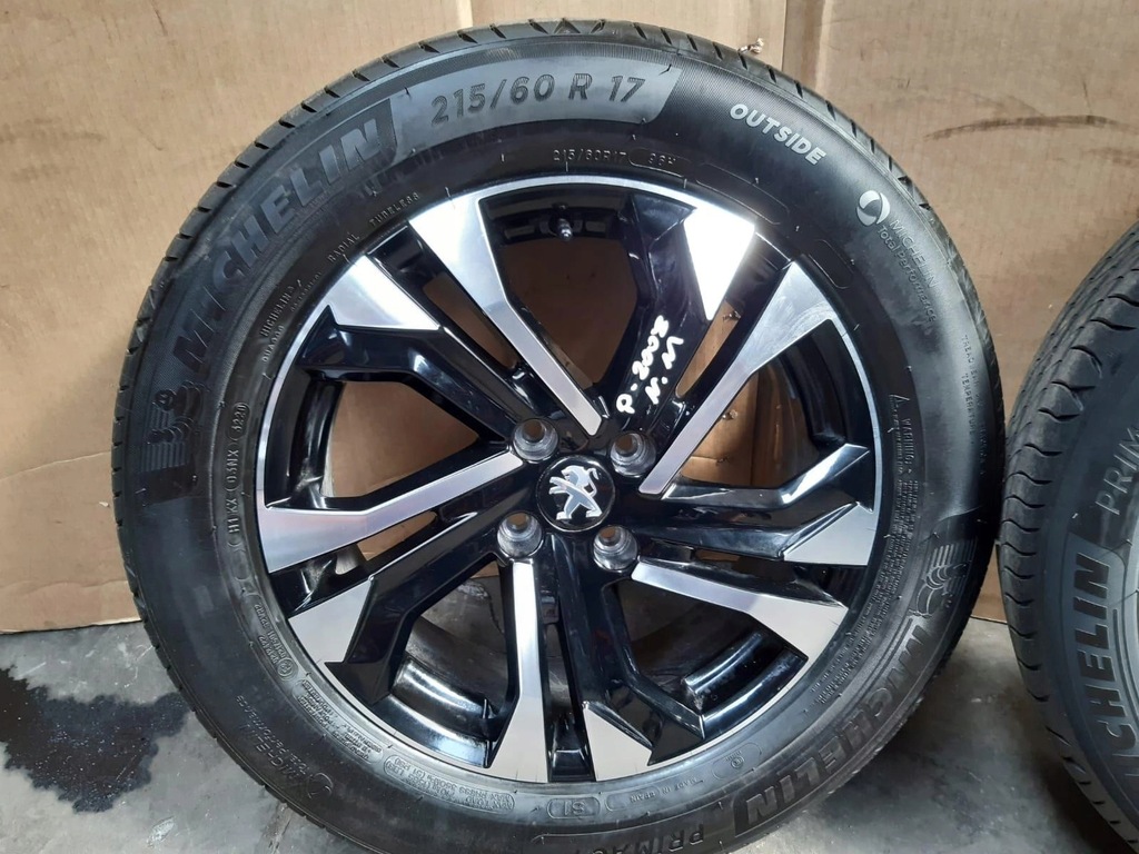 peugeot 2008 ii ruedas llantas de aluminio  215/60 r17 4