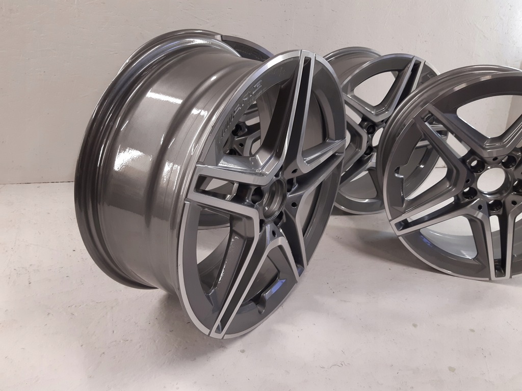llanta de aluminio mercedes-benz oe7.5x18 5x112 et49