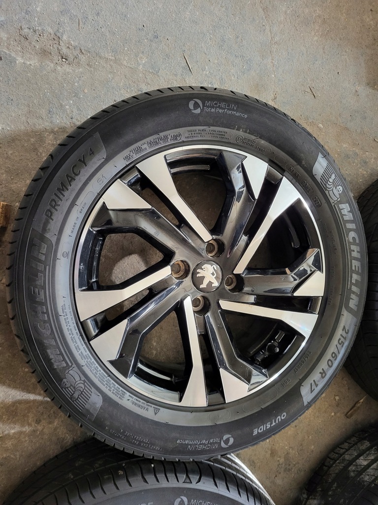 peugeot 2008 3008 llantas 17 4x108 215/60/17 6,2mm