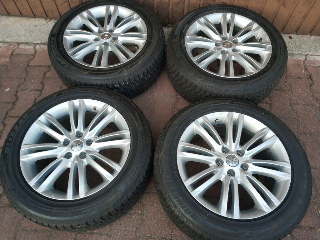 infiniti bf 150 8jx18h2 et47 lote llantas de aluminio