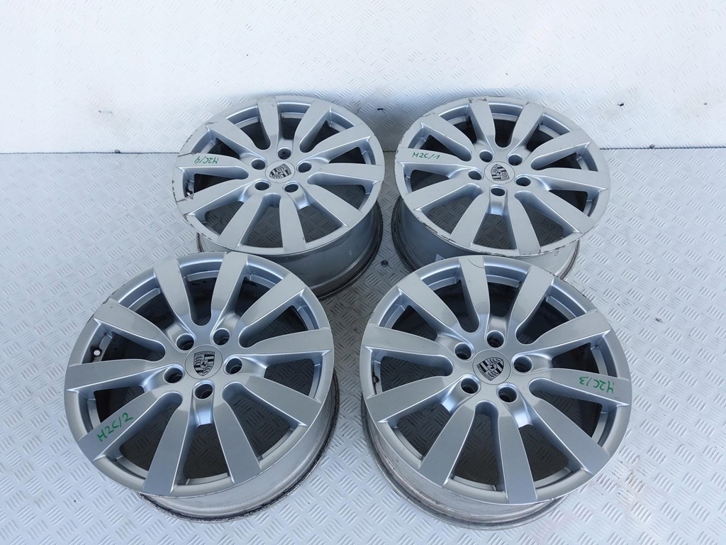porsche cayenne 7p5 sport design ii 9x20 et57  