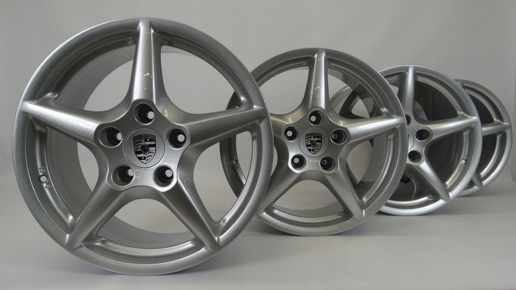 porsche 997 911 carrera lote llantas 18  pulgadas bbs