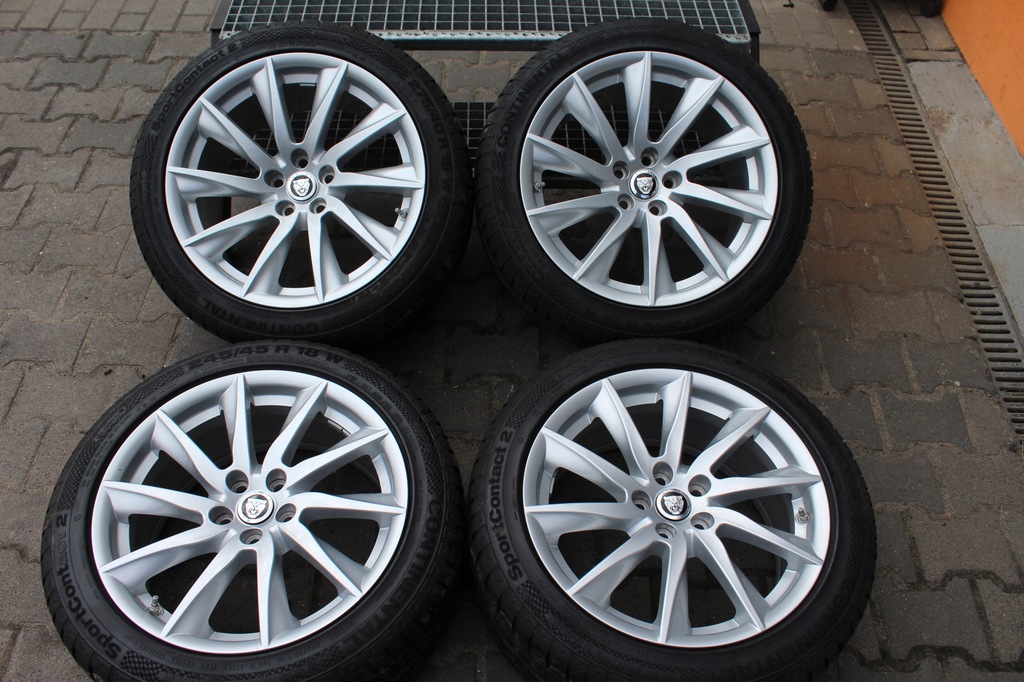oryg jaguar f-type 18'' 5x108 et49 8,5j et27 tpms