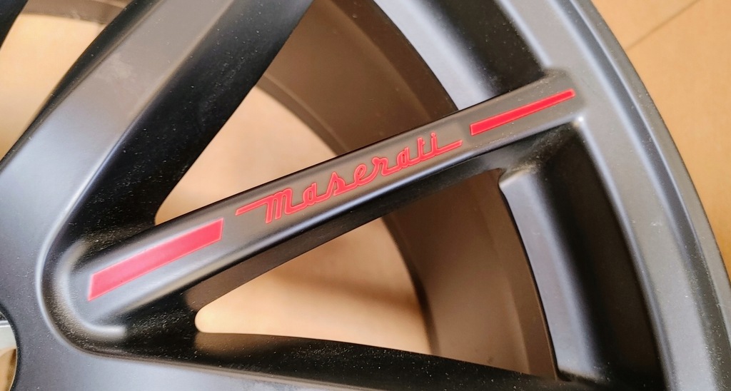 llanta  llanta de aluminio maserati ghilbi 8,5x19et44