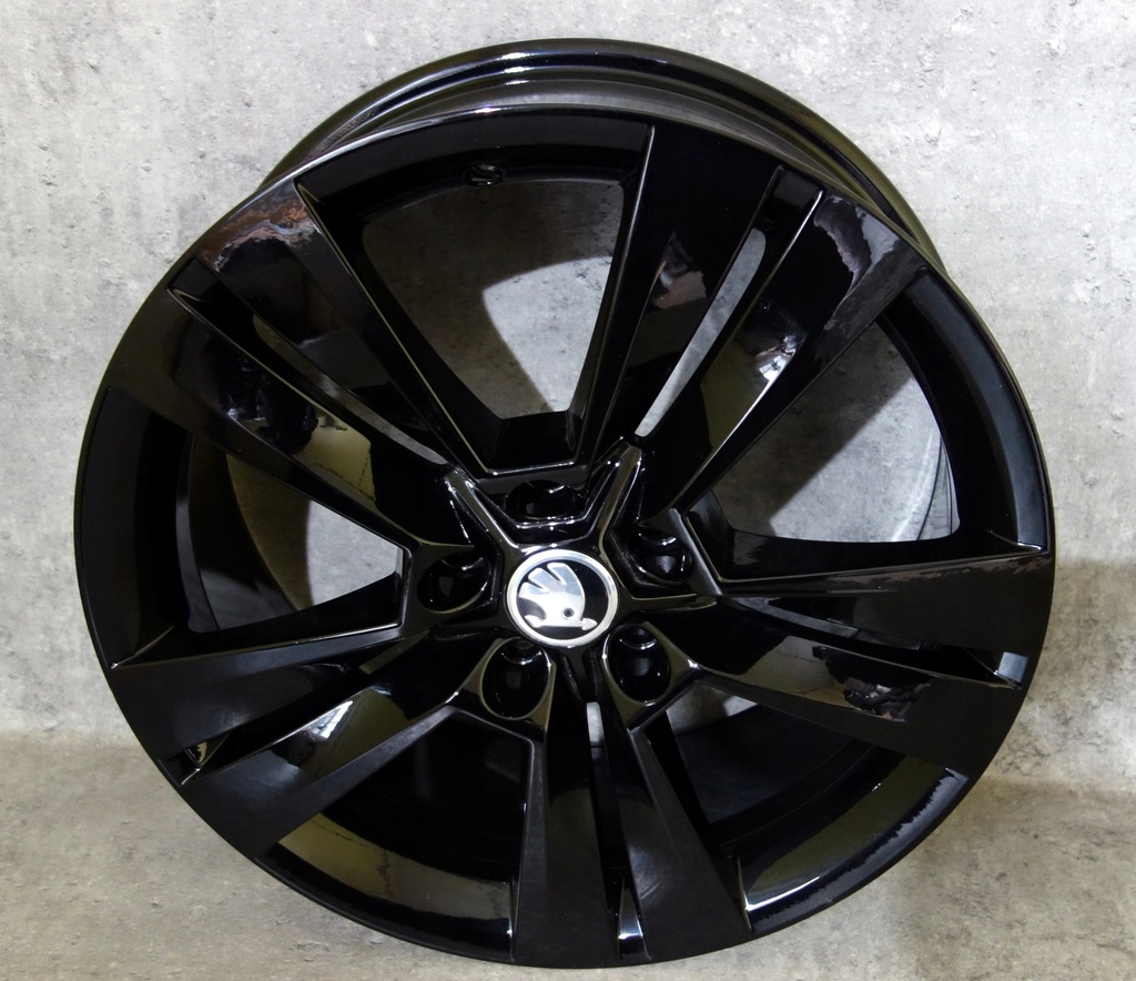 skoda karoq 57a 18'' 18  pulgadas llantas de aluminio 