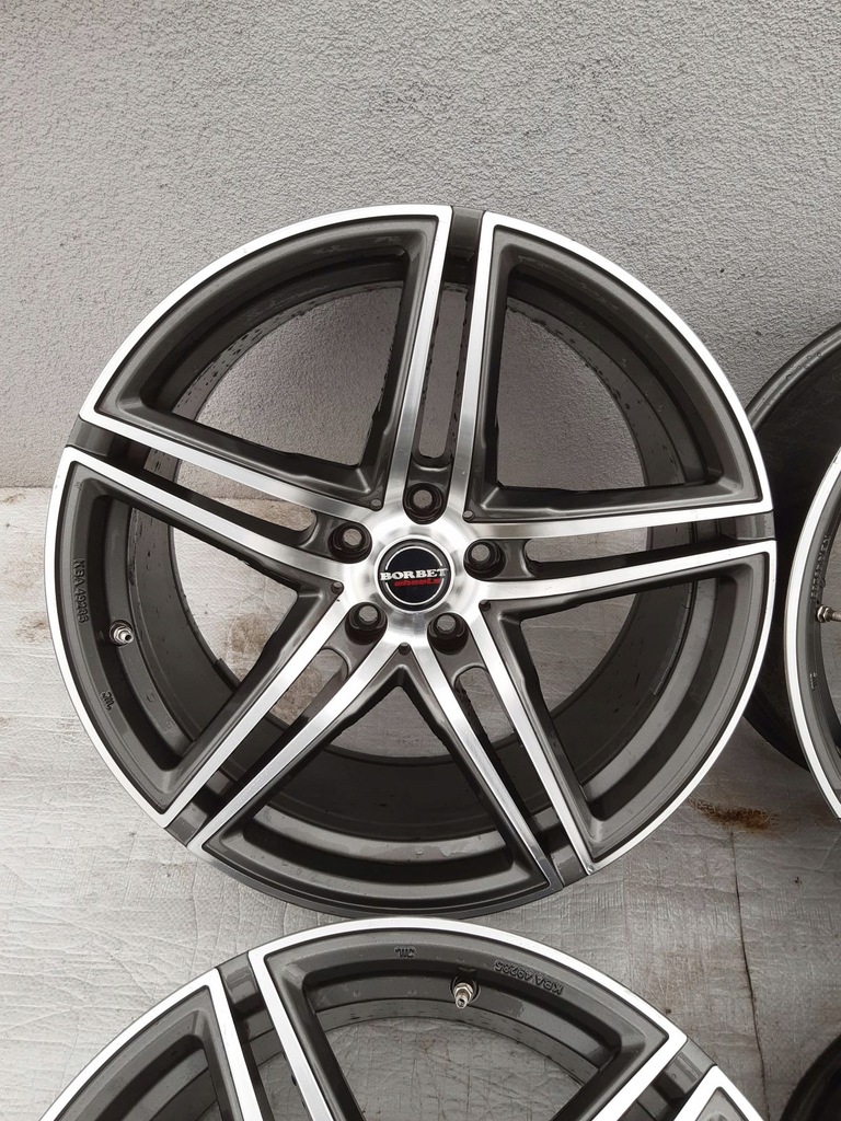 llantas de aluminio  audi, borbet, 5x112, 19  pulgadas
