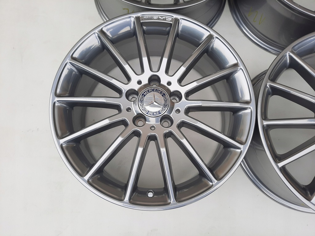 oryg. mercedes amg 176 a-clase cla 45 amg 18 cromo