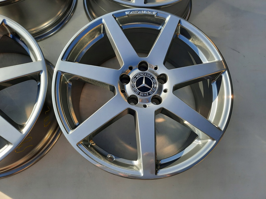 oryg. mercedes c-clase 204 amg 18 w204 cromo