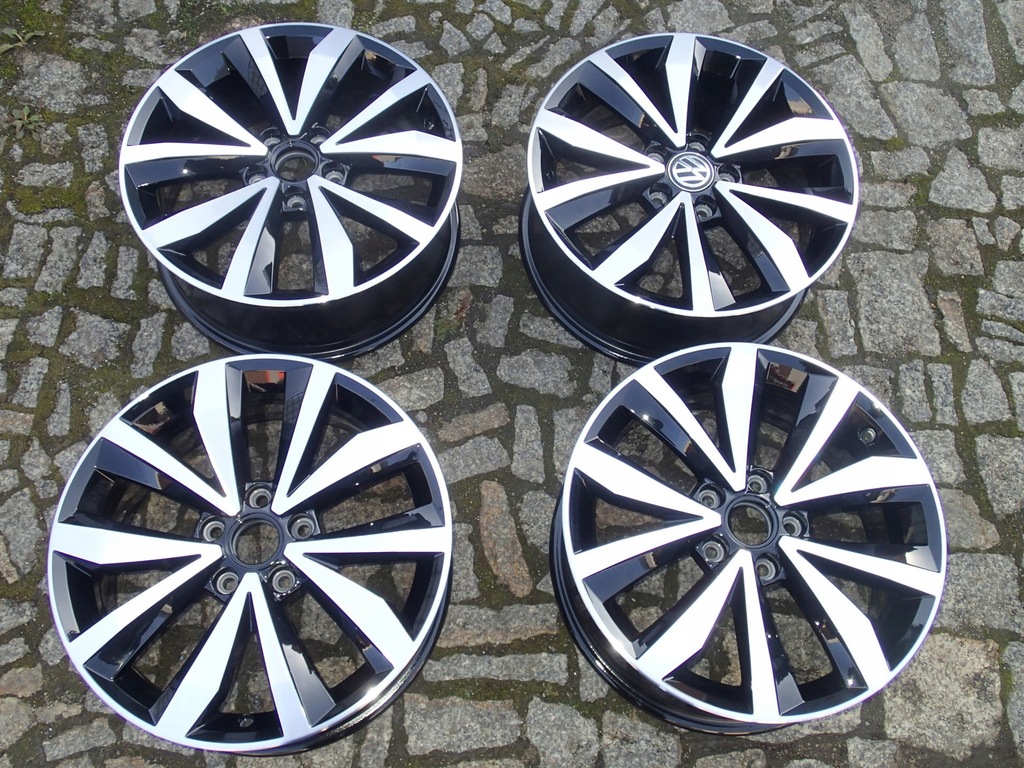 5x112 llantas de aluminio vw t-roc passat golf touran 17