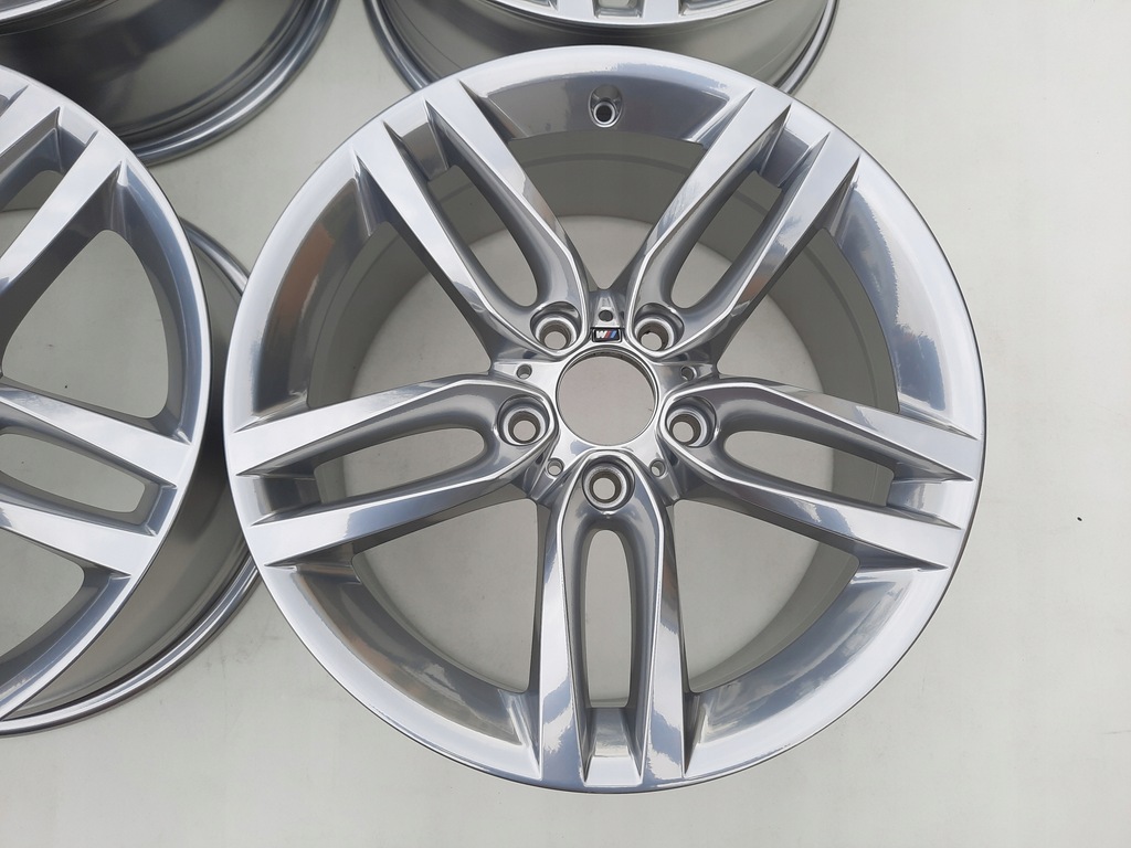 oryg. bmw f20 f22 lift 461 m- paquete 18 cromo