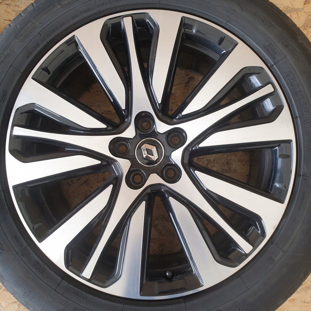 espace v llantas de aluminio 19'' 235/55r19 initiale dot 3019