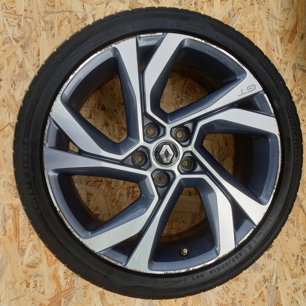 renault megane llantas de aluminio ruedas 18" 225/40r18 gt