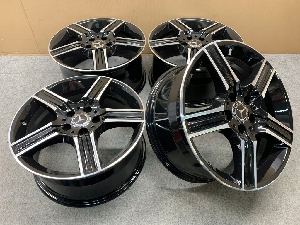 lote llantas mercedes 212 a212 e clase 18 amg 18”