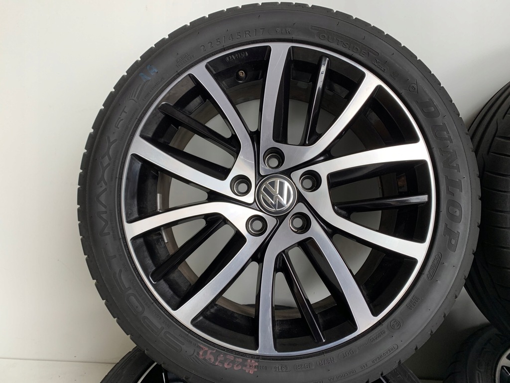 vw jetta golf llantas de aluminio  7jx17h2 et49