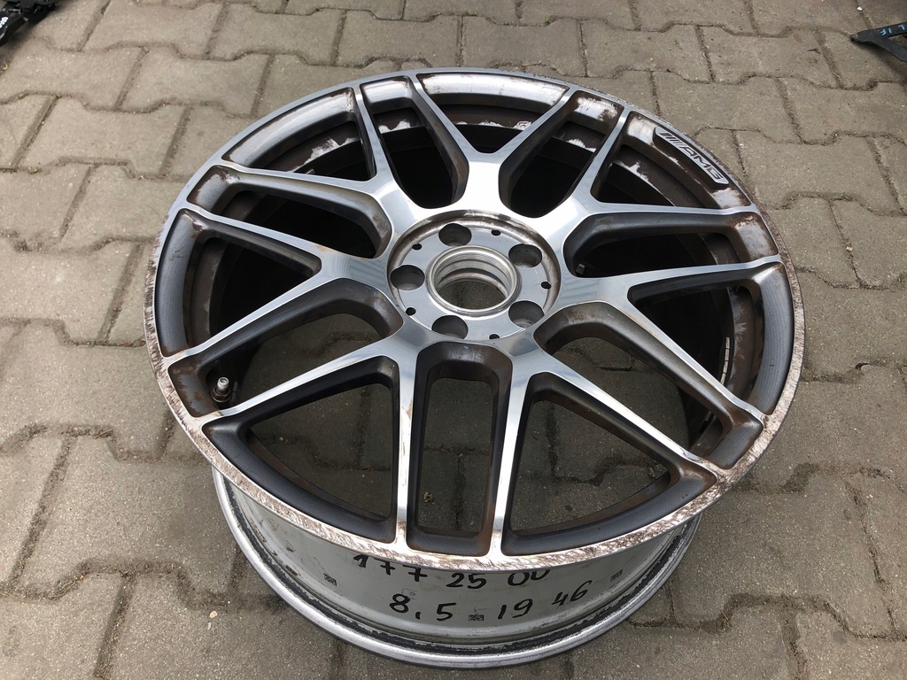 mercedes a 177 1774012500 llanta de aluminio 19 amg