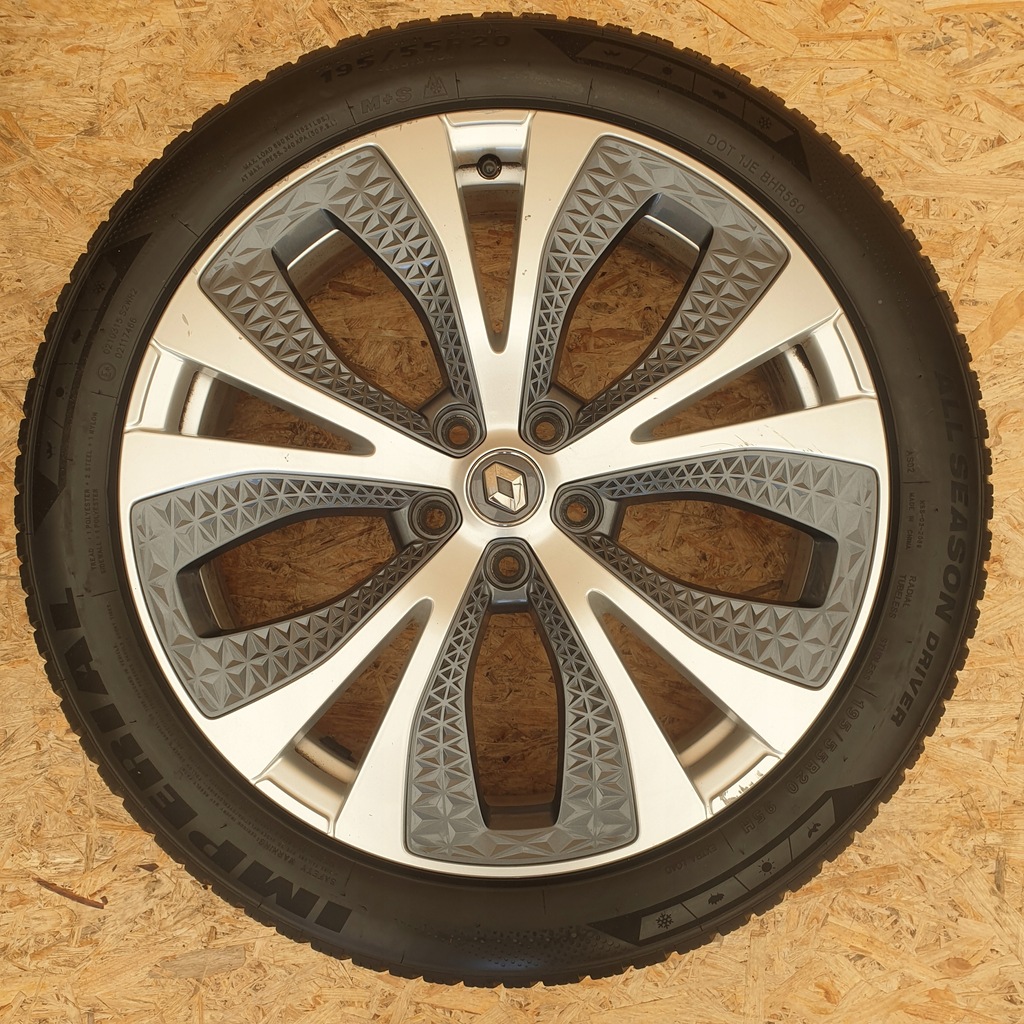 renault scenic llantas de aluminio 20'' 195/55r20 dot1821