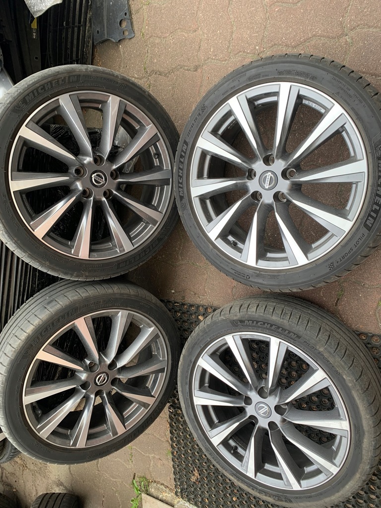 ruedas llantas de aluminio rueda 225/45r19 nissan qashqai ii j11