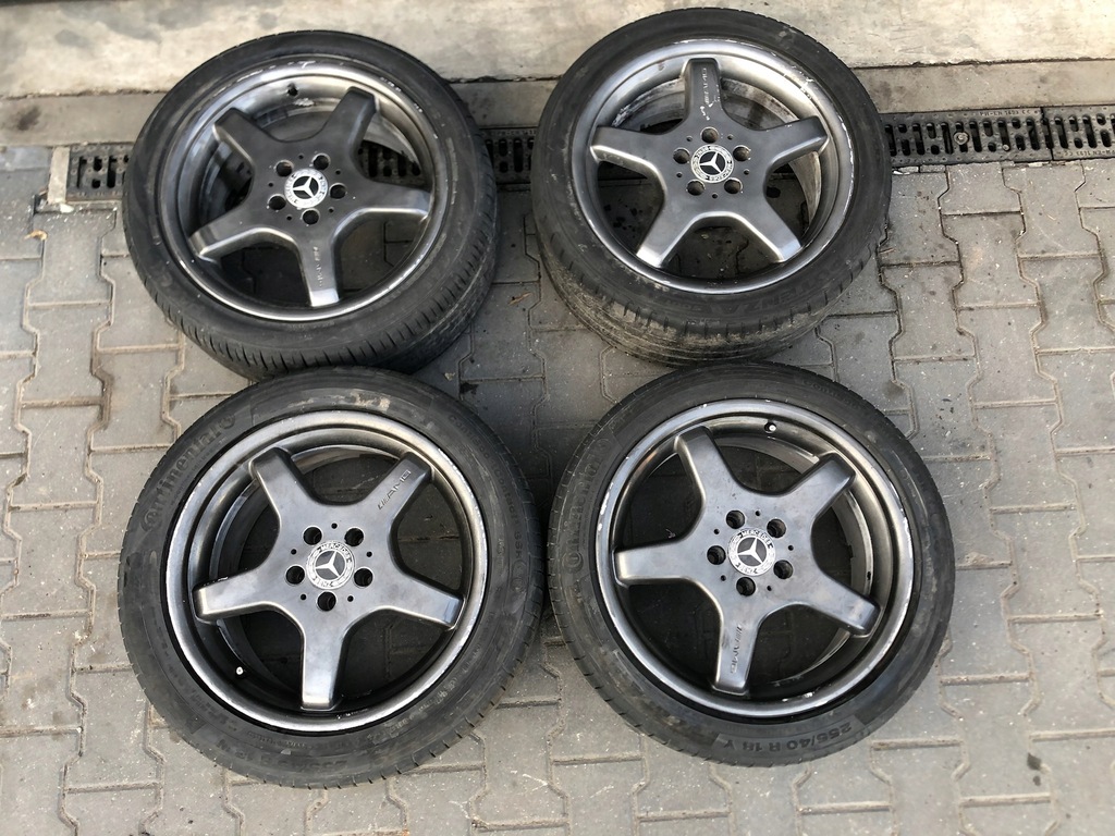 llantas aluminuevos mercedes 18" amg r230 sl 230