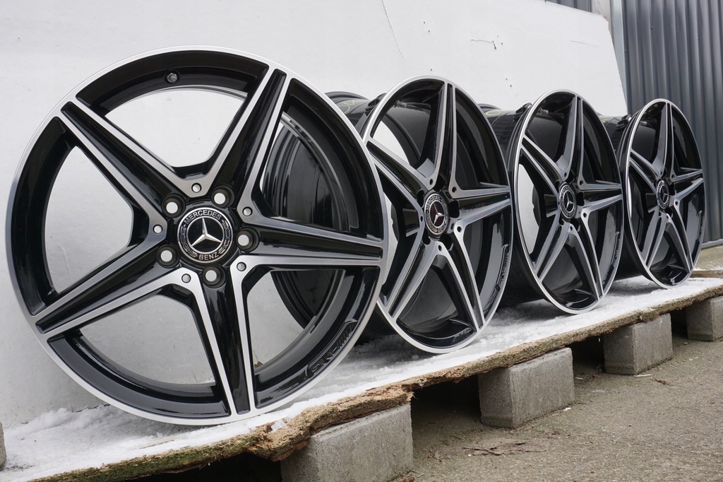 mercedes amg w205 5x112 18 7,5j et44 sensores