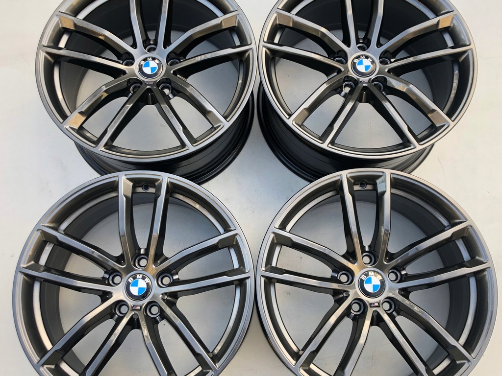 lote llantas bmw seria 5 g30 g31 m- paquete 18  pulgadas