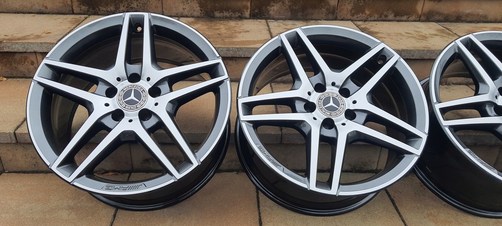 llantas 18 pulgadas 2x8j et45 2x8.5 et48 mercedes idealne