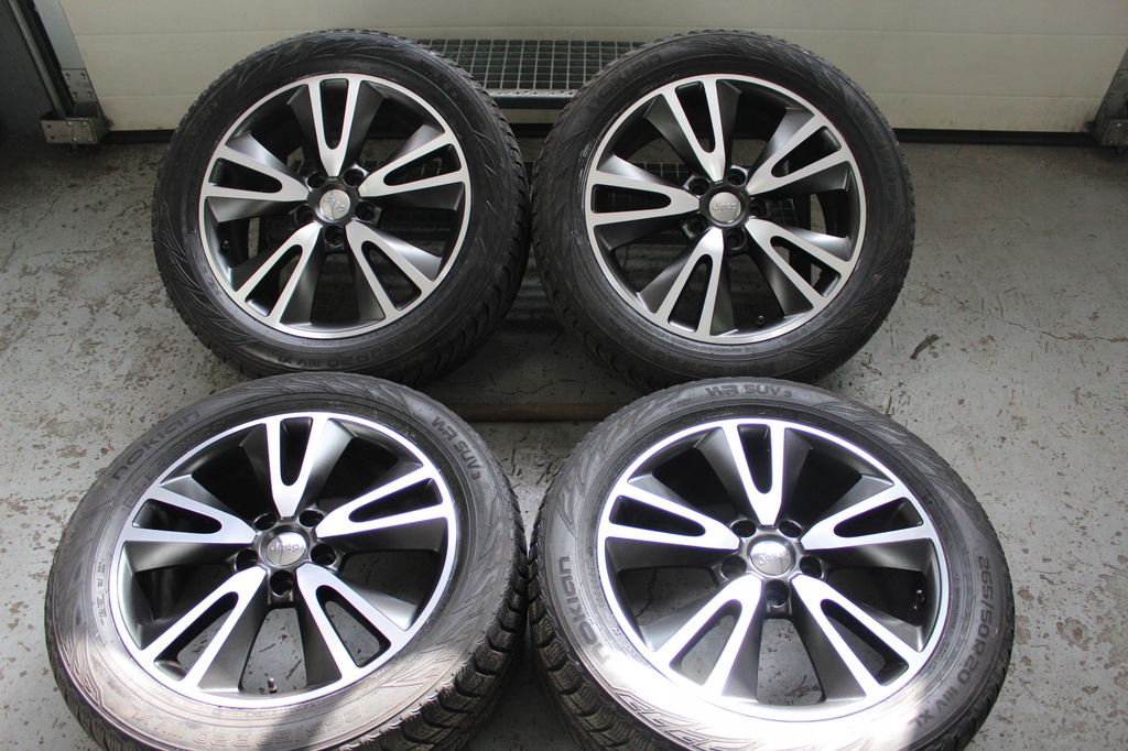 oryg jeep grand cherokee 20 pulgadas 5x127 et56,4 8j