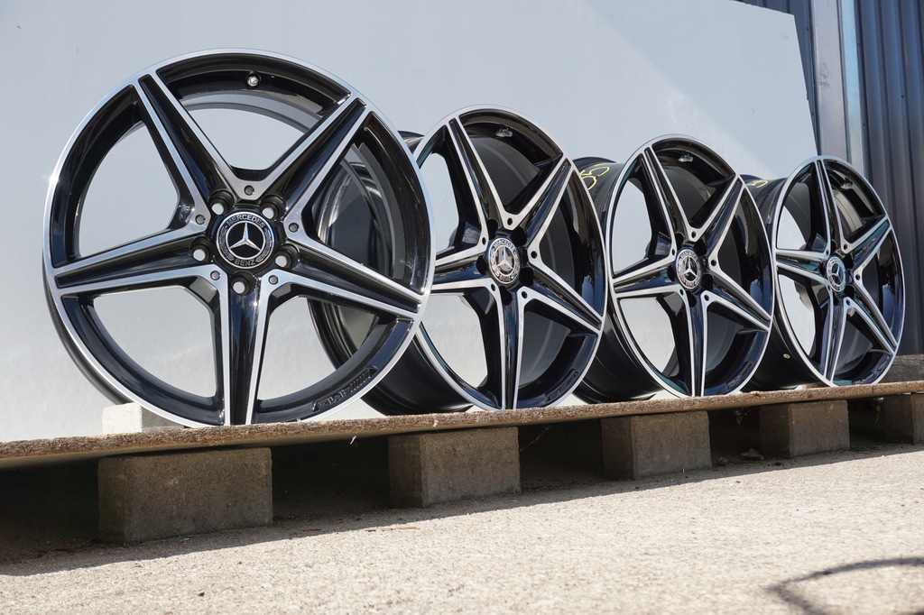 mercedes amg w205 5x112 18 7,5j et33 et44 sensores