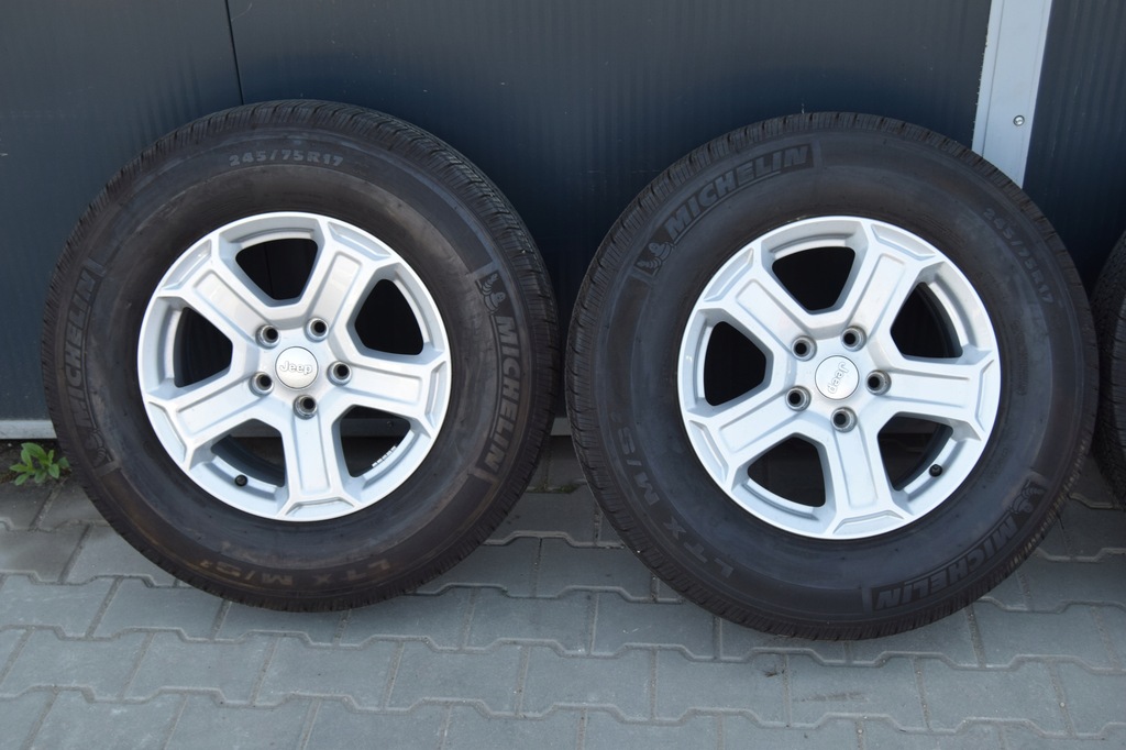 llantas ruedas kmpl jeep wrangler jl iv 17x7.5 5x127