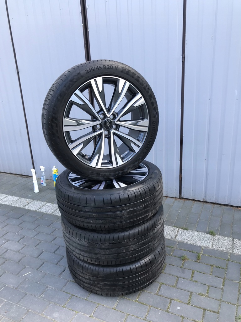 llantas ruedas de aluminio  245/40/20 5x108 kuga mk3 20-
