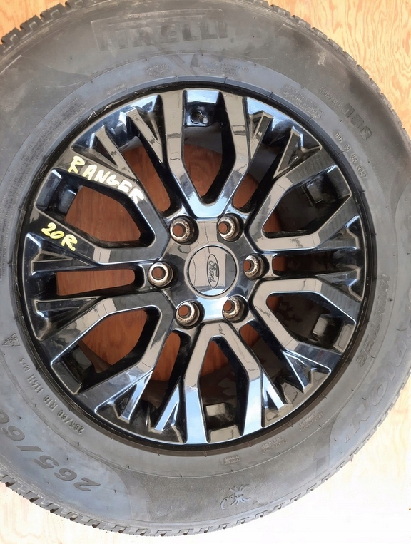 ruedas llantas neumaticos ford ranger 265/60/18 black