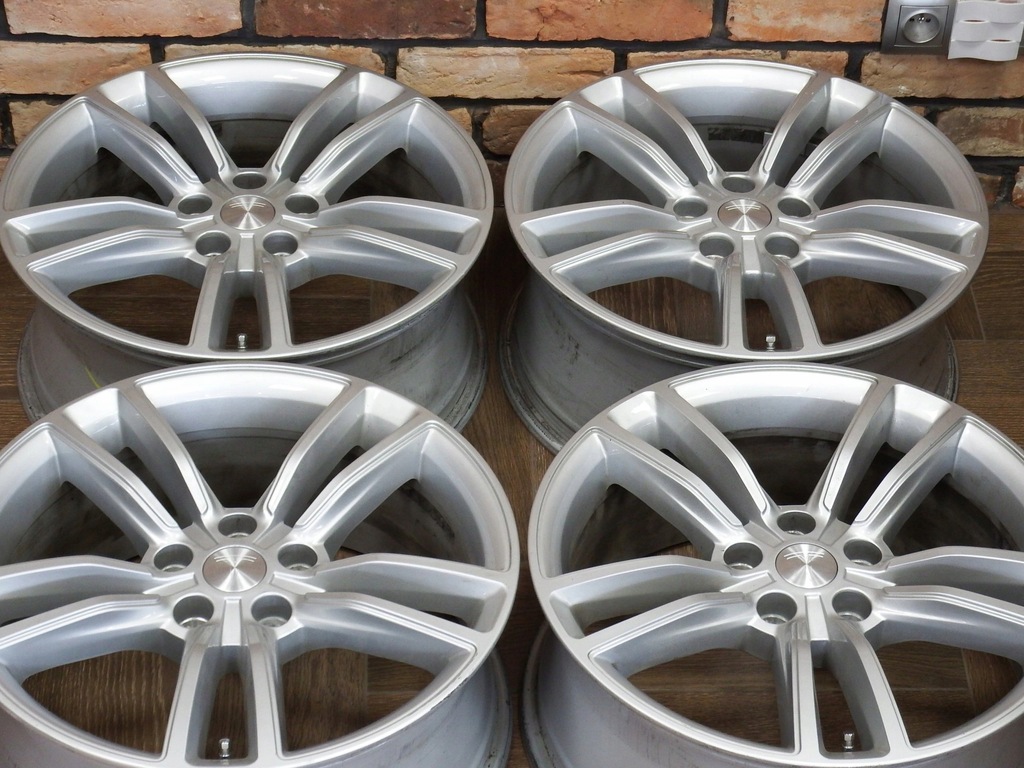 llantas tesla model s 19  pulgadas original plata 